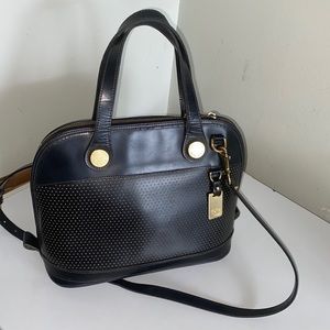 Dooney & Bourke black Pebble Grain Celeste Satchel